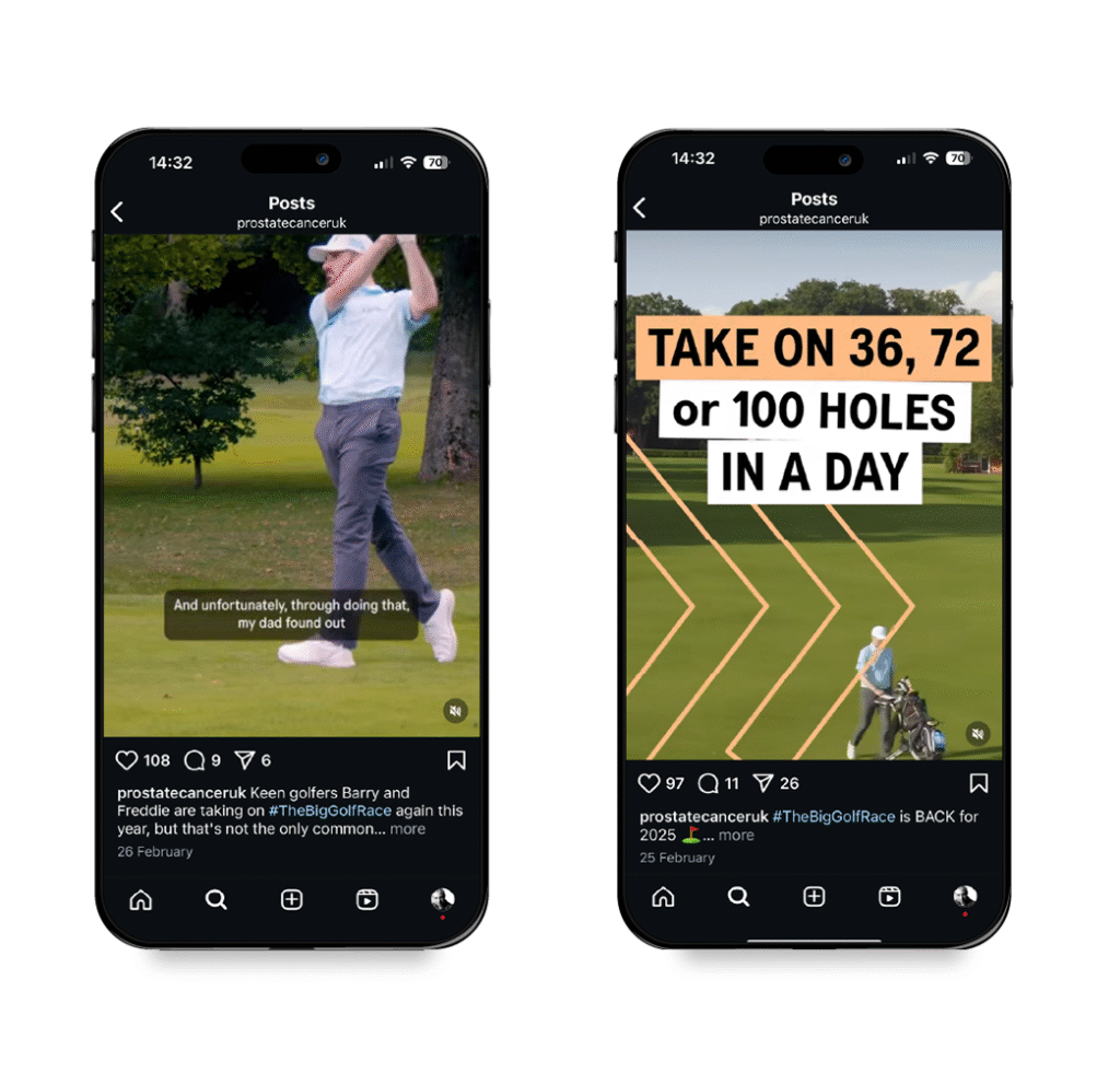 BIG GOLF RACE EVENT